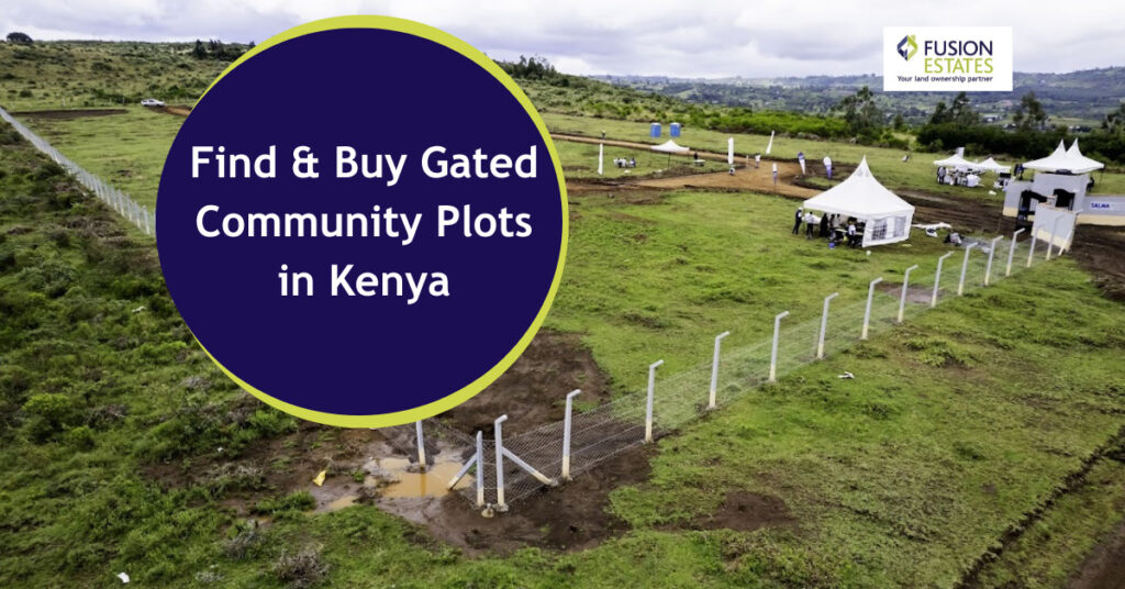 Gated community plots in Kenya
