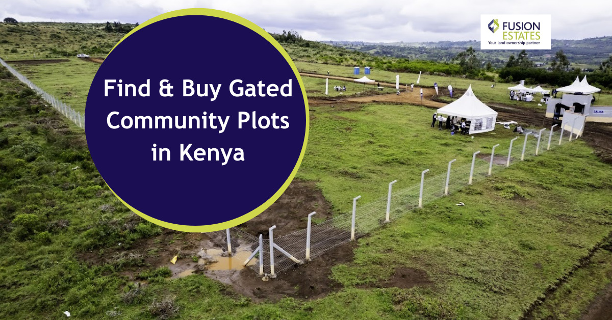 Gated community plots in Kenya